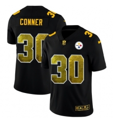 Pittsburgh Steelers #30 James Conner Black Nike Golden Sequin Vapor Limited NFL Jersey