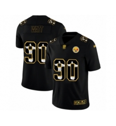 Pittsburgh Steelers #90 T. J. Watt Black Jesus Faith Limited Player Football Jersey