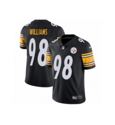 Pittsburgh Steelers #98 Vince Williams Vapor Untouchable Limited Black Team Color NFL Jersey