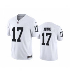 Las Vegas Raiders #17 Davante Adams White 2023 F.U.S.E Vapor Untouchable Stitched Football Jersey