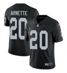 Las Vegas Raiders #20 Damon Arnette Black Team Color Stitched NFL Vapor Untouchable Limited Jersey