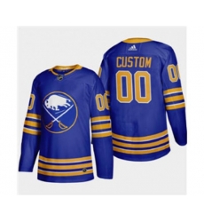 Buffalo Sabres Custom 2020-21 Home Authentic Player Stitched Hockey Jersey Royal Blue