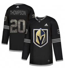 Vegas Golden Knights #20 Paul Thompson Black Authentic Classic Stitched NHL Jersey