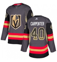 Vegas Golden Knights #40 Ryan Carpenter Authentic Black Drift Fashion NHL Jersey