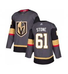 Vegas Golden Knights #61 Mark Stone Premier Gray Home Hockey Jersey