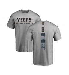 Vegas Golden Knights #8 Griffin Reinhart Gray Backer T-Shirt
