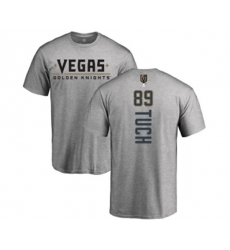 Vegas Golden Knights #89 Alex Tuch Gray Backer T-Shirt