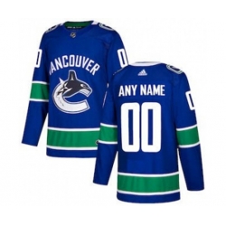 Vancouver Canucks customized Hockey Custom Jersey