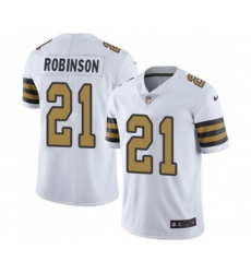 New Orleans Saints #21 Patrick Robinson Limited White Rush Vapor Untouchable Football Jersey
