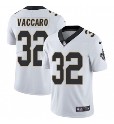 New Orleans Saints #32 Kenny Vaccaro White Vapor Untouchable Limited Player NFL Jersey