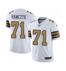 New Orleans Saints #71 Ryan Ramczyk Limited White Rush Vapor Untouchable Football Jersey