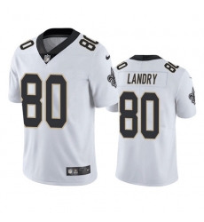 New Orleans Saints #80 Jarvis Landry White Limited Stitched Jersey