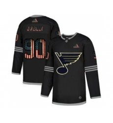 St. Louis Blues #90 Ryan OReilly Black USA Flag Limited Hockey Jersey
