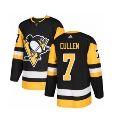 Adidas Pittsburgh Penguins #7 Matt Cullen Premier Black Home NHL Jersey