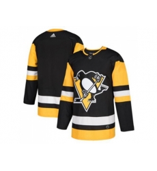 Adidas Pittsburgh Penguins Blank Black Home Authentic Stitched NHL Jersey