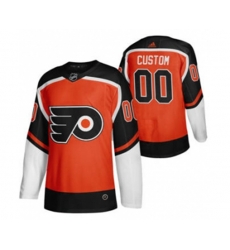 Philadelphia Flyers Custom Orange 2020-21 Alternate Authentic Player Hockey Jersey