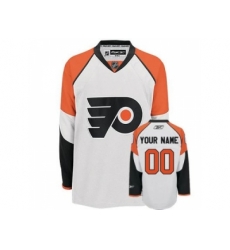 Philadelphia Flyers Customized white road man hockey Nhl Jersey