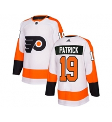 Adidas Philadelphia Flyers #19 Nolan Patrick Authentic White Away NHL Jersey
