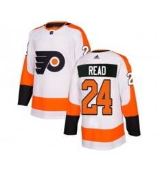 Adidas Philadelphia Flyers #24 Matt Read Authentic White Away NHL Jersey Adidas Philadelphia Flyers #24 Matt Read Authentic White Away NHL Jersey