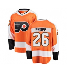Philadelphia Flyers #26 Brian Propp Fanatics Branded Orange Home Breakaway NHL Jersey