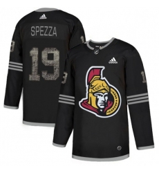 Ottawa Senators #19 Jason Spezza Black Authentic Classic Stitched NHL Jersey