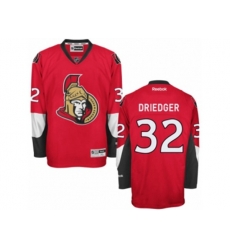 Ottawa Senators #32 Chris Driedger Authentic Red Home NHL Jersey