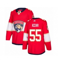 Florida Panthers #55 Noel Acciari Authentic Red Home Hockey Jersey