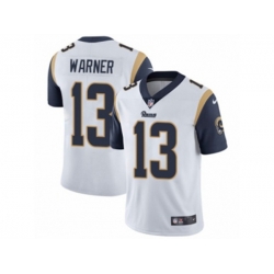 Los Angeles Rams #13 Kurt Warner Vapor Untouchable Limited White NFL Jersey