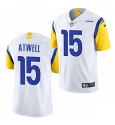 Los Angeles Rams #15 Tutu Atwell White Vapor Untouchable Limited Stitched Football Jersey