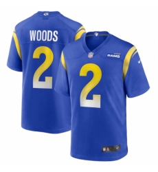 Los Angeles Rams #2 Robert Woods Royal 2021 New Vapor Untouchable Limited Jersey