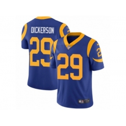 Los Angeles Rams #29 Eric Dickerson Vapor Untouchable Limited Royal Blue Alternate NFL Jersey