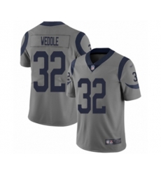 Los Angeles Rams #32 Eric Weddle Limited Gray Inverted Legend Football Jersey