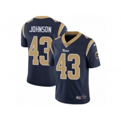 Los Angeles Rams #43 John Johnson Vapor Untouchable Limited Navy Blue Team Color NFL Jersey