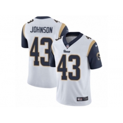 Los Angeles Rams #43 John Johnson Vapor Untouchable Limited White NFL Jersey