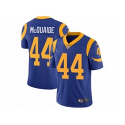 Los Angeles Rams #44 Jacob McQuaide Vapor Untouchable Limited Royal Blue Alternate NFL Jersey