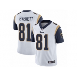 Los Angeles Rams #81 Gerald Everett Vapor Untouchable Limited White NFL Jersey