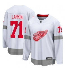 Detroit Red Wings #71 Dylan Larkin Fanatics Branded White 2020-21 Special Edition Breakaway Player Jersey