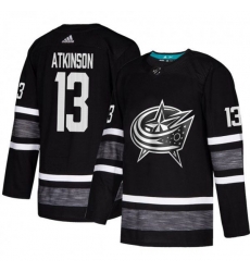 Columbus Blue Jackets #13 Cam Atkinson Black 2019 All-Star Game Parley Authentic Stitched NHL Jersey