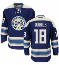 Columbus Blue Jackets #18 Pierre-Luc Dubois Premier Navy Blue Third NHL Jersey