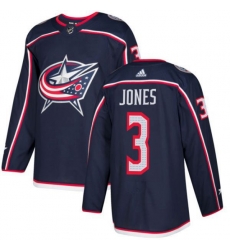 Columbus Blue Jackets #3 Seth Jones Premier Navy Blue Home NHL Jersey