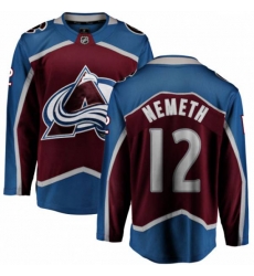 Colorado Avalanche #12 Patrik Nemeth Fanatics Branded Maroon Home Breakaway NHL Jersey