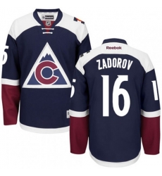 Colorado Avalanche #16 Nikita Zadorov Premier Blue Third NHL Jersey