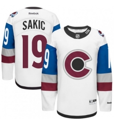 Colorado Avalanche #19 Joe Sakic Premier White 2016 Stadium Series NHL Jersey
