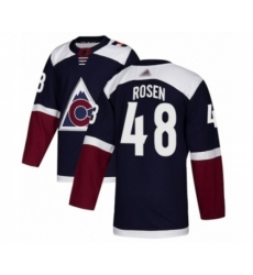 Colorado Avalanche #48 Calle Rosen Authentic Navy Blue Alternate Hockey Jersey