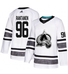 Colorado Avalanche #96 Mikko Rantanen White 2019 All-Star Game Parley Authentic Stitched NHL Jersey