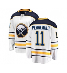 Buffalo Sabres #11 Gilbert Perreault Fanatics Branded White Away Breakaway NHL Jersey