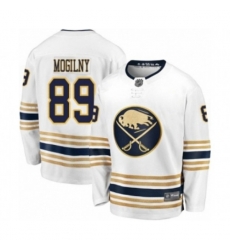 Buffalo Sabres #89 Alexander Mogilny Fanatics Branded White 50th Season Breakaway Hockey Jersey