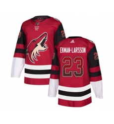 Arizona Coyotes #23 Oliver Ekman-Larsson Authentic Maroon Drift Fashion Hockey Jersey