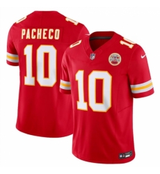 Kansas City Chiefs #10 Isiah Pacheco Red 2023 F.U.S.E. Vapor Untouchable Limited Football Stitched Jersey