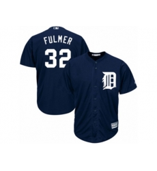 Detroit Tigers #32 Michael Fulmer Replica Navy Blue Alternate Cool Base MLB Jersey